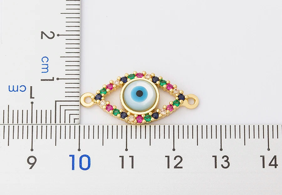 Nidin Hamsa Hand Evil Eye Copper Beads Adjustable Bracelet Lucky Braided Rope Bracelet 5 Styles For Women Men Party Jewelry