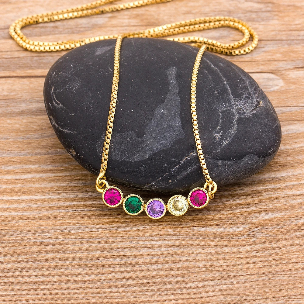 Nidin Wholesale Fashion Vintage Punk Style Sheep Head Decoration Pendant Necklace Sweater Shirt Chain Jewelry For Women Gift