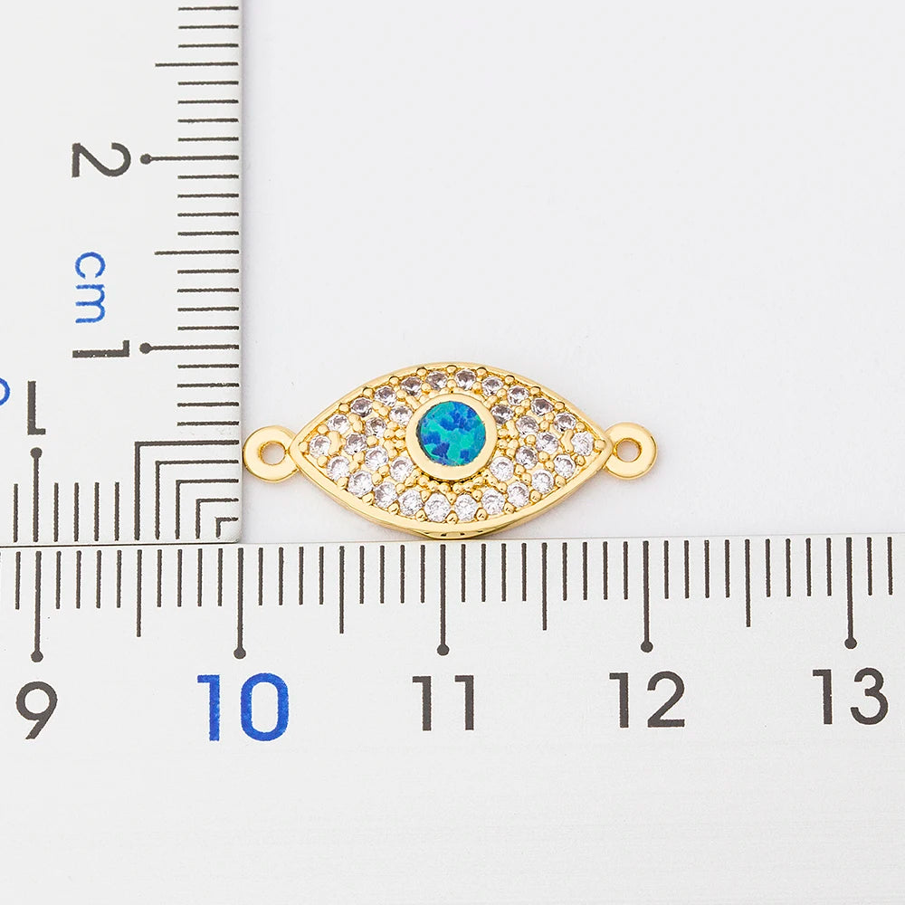 Nidin Hamsa Hand Evil Eye Copper Beads Adjustable Bracelet Lucky Braided Rope Bracelet 5 Styles For Women Men Party Jewelry