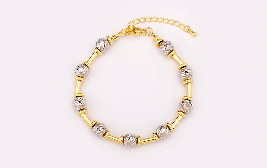 Luxury Copper Ball Bead Bracelet