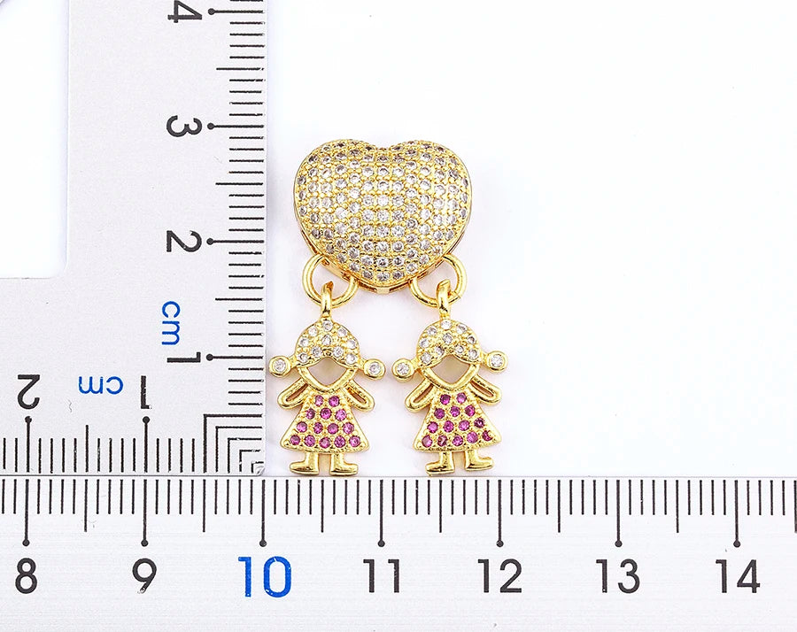Crystal Heart Pendant Necklace